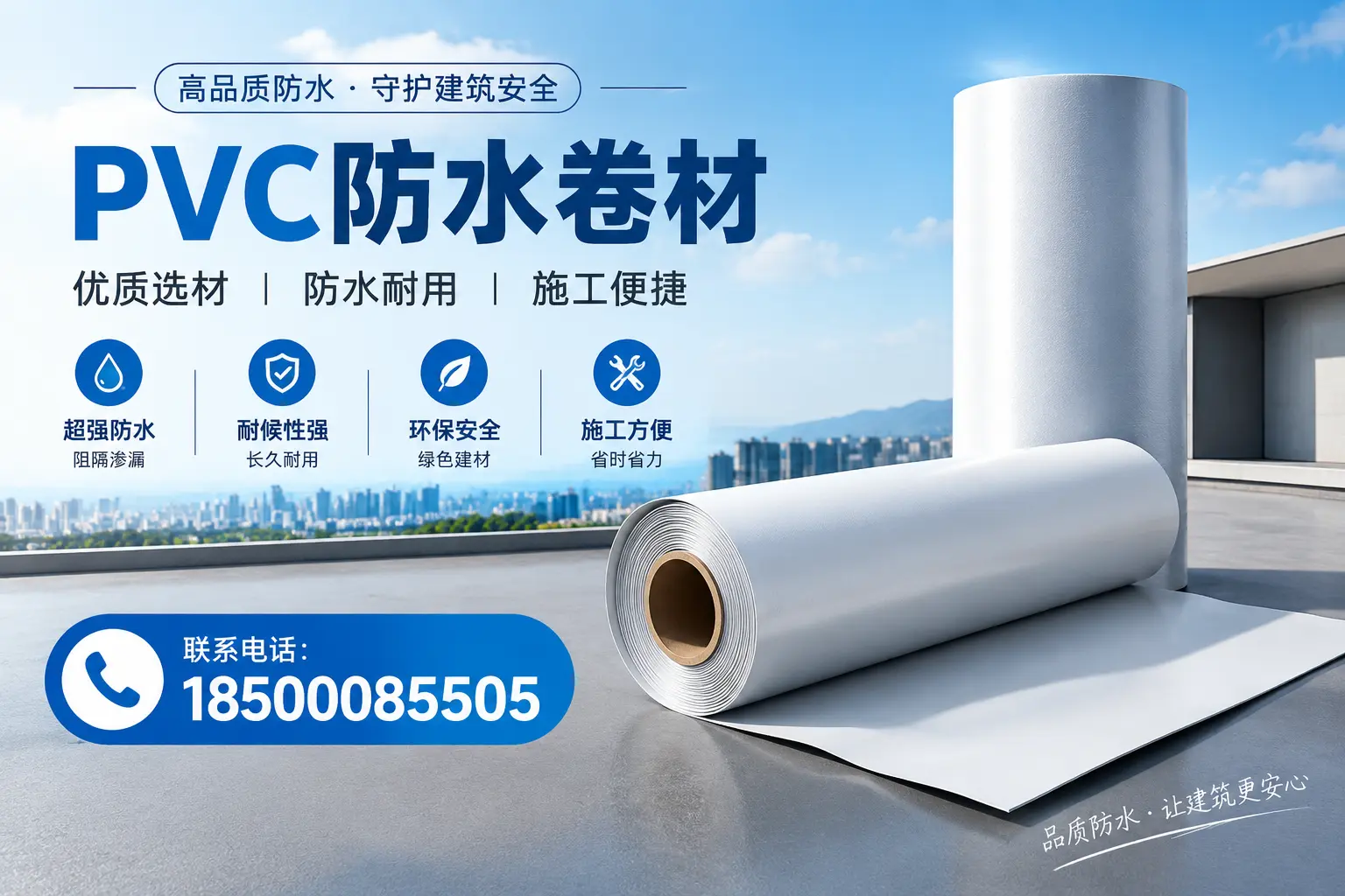 如何评估PVC防水卷材的性价比?那曲消费者必读